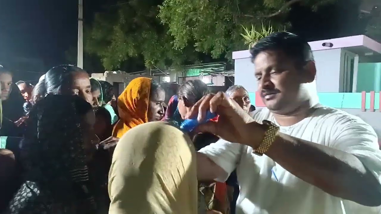 సువార్త కూటమూలో పోలకల్ గ్రామం//అభిషేకం చేస్తున్న// బ్రదర్ ఏసన్న గారు//ఒలీవ కొండ వ్యవస్థాపకులు 