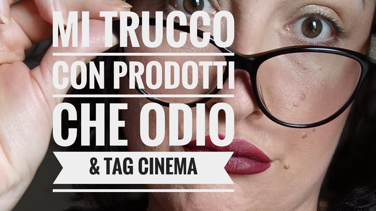 tag 3 domande di @gattalunakimonoblu mi trucco con prodotti che odio #truccoechiacchiere #videotag