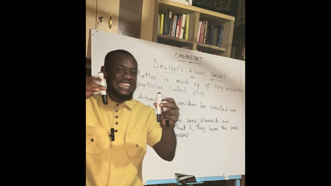 Atomic structure- part1(Daltons Theory)