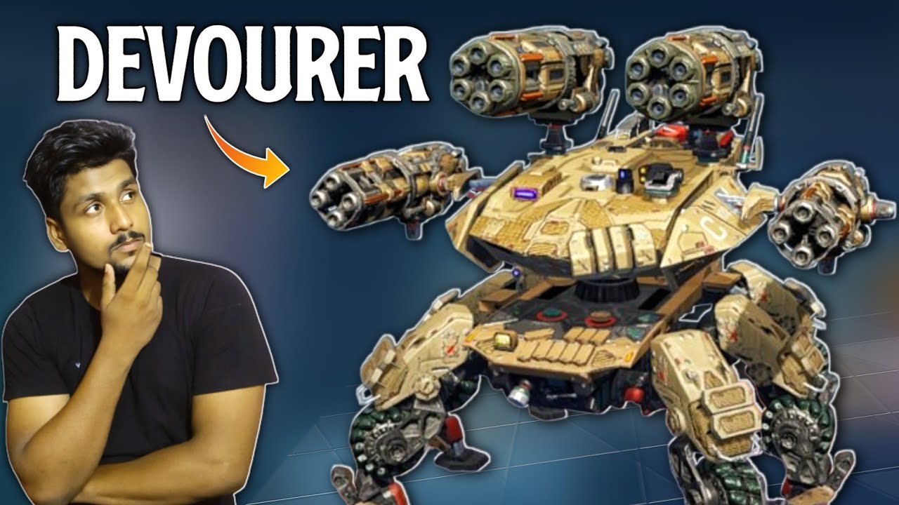 War Robot Devourer | War Robots New Spider Titan DEVOURER Gameplay | india