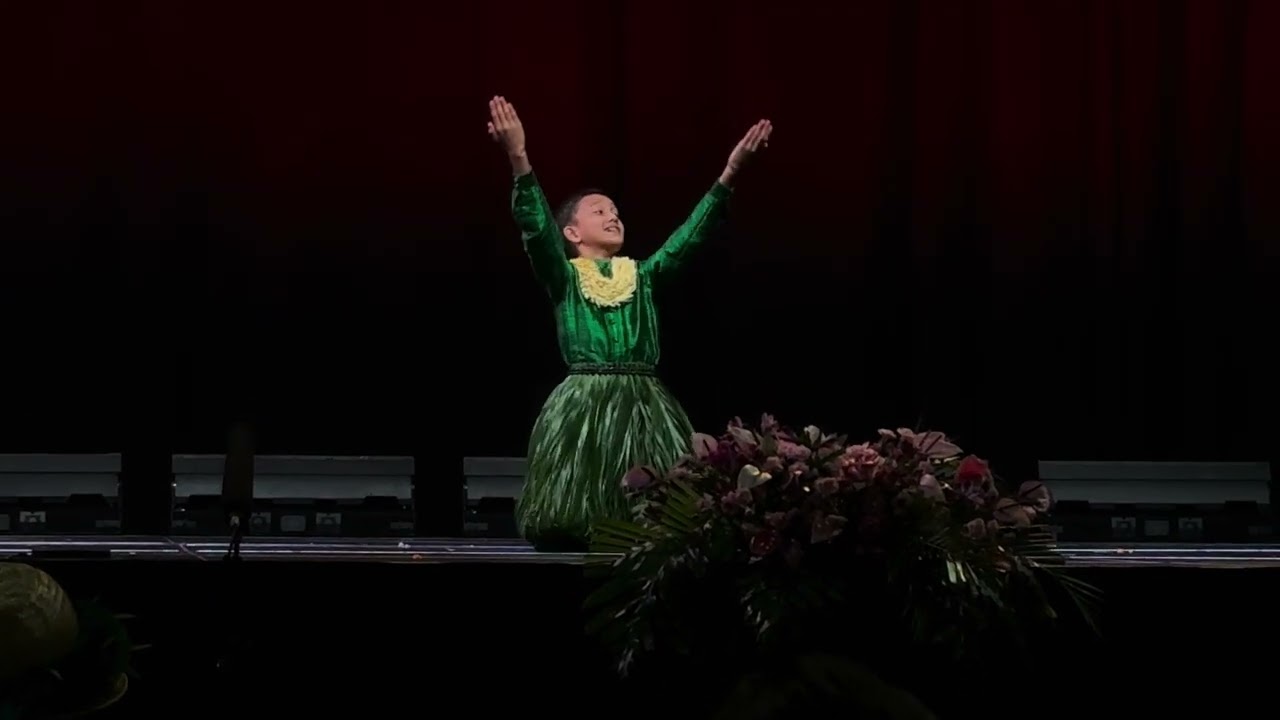 Noah Pi'imaiwa'a Andrade - Master Keiki Hula 2024 - Hālau Hi'iakaināmakalehua