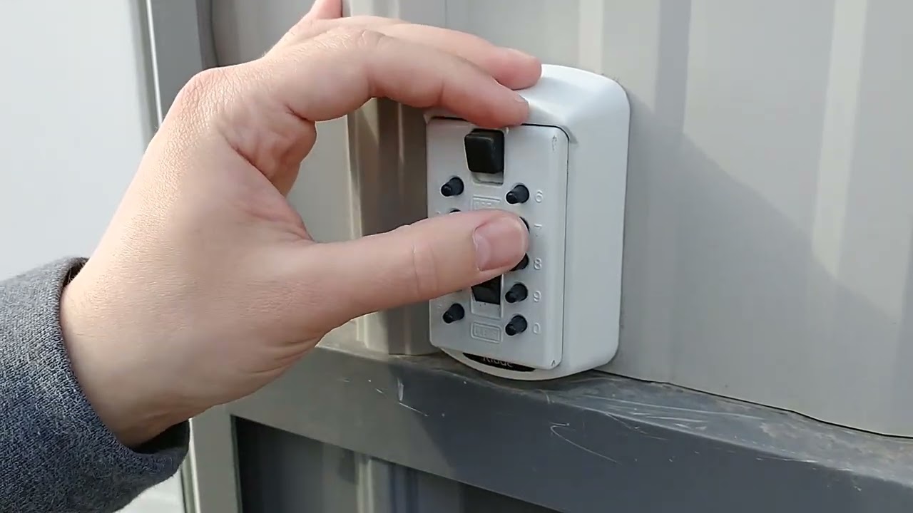 Finding Kidde lock box combination