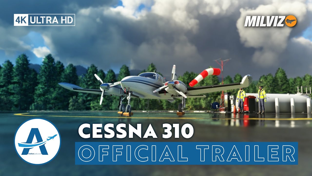 MilViz - C310R | Microsoft Flight Simulator [Official Trailer]
