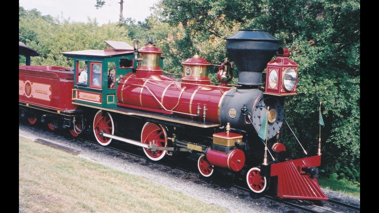 Walt Disney World Railroad, Roundhouse Tour, 2003, HD