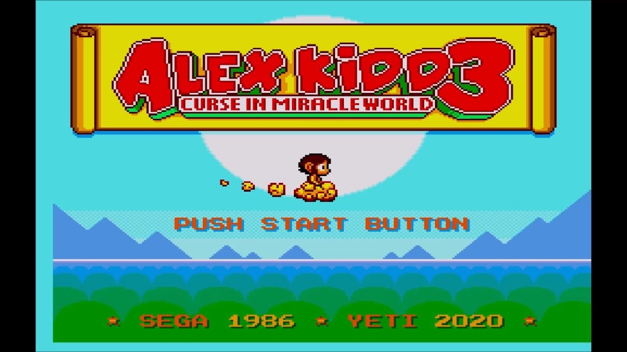 Alex Kidd 3 Curse in Miracle World -Final Version (Sega Master System) Longplay