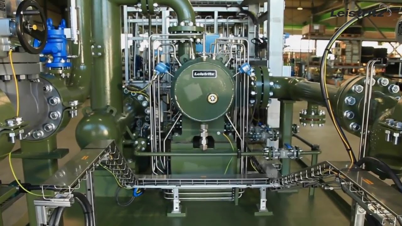 Leistritz Multiphase pump skid - more environmental friendly
