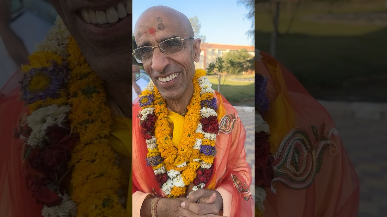 An evening before Sanyasa | HH Bhaktivedanta Rukmini Krishna Goswami