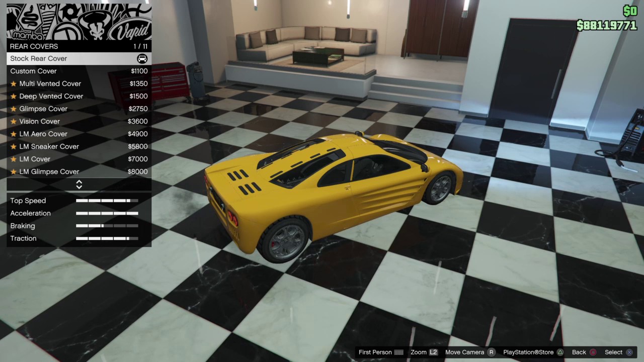 GTA 5 DLC Vehicle Customization (Progen GP1)
