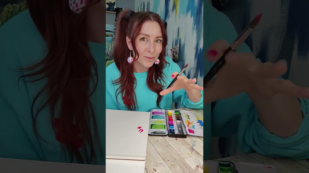 Акварель для абсолютных новичков — итоги 2-й недели!