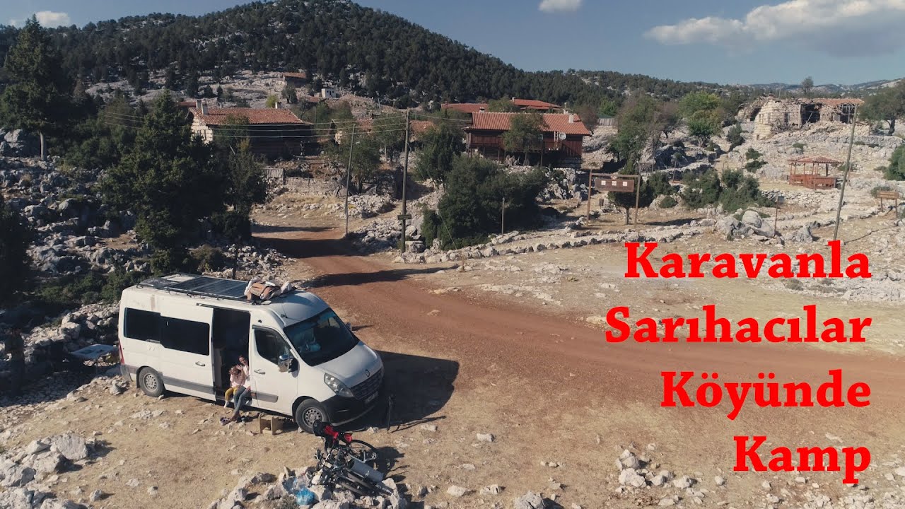 Karavanla Sarıhacılar Köyünde Kamp