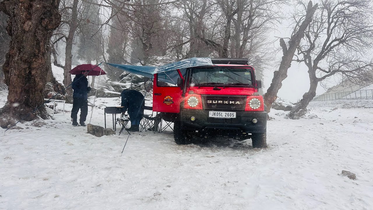 Stuck in Snow storm || Flying Spiker || Sonamarg