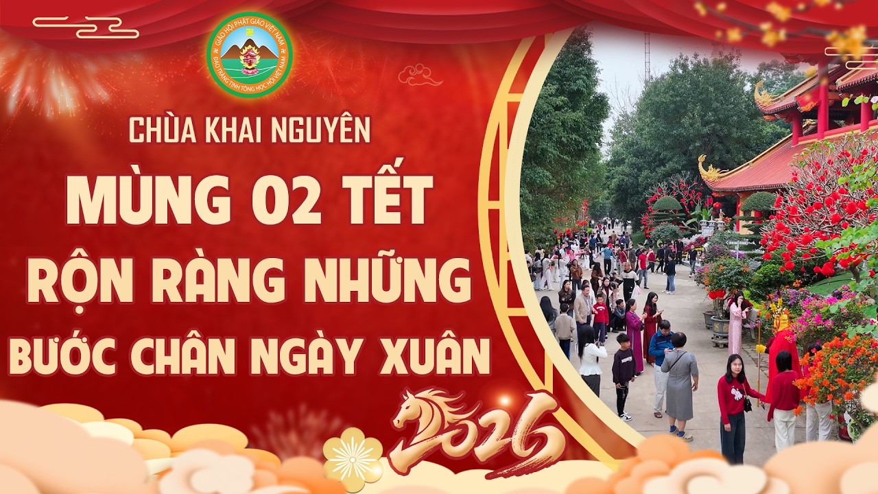 Mùng 02 Tết Bính Ngọ - Rộn Ràng Những Bước Chân Ngày Xuân