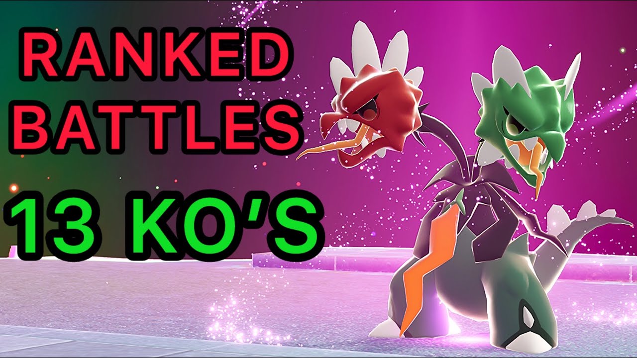 MEGA SCOVILLAIN is A MONSTER in Pokemon Legends Z-A Ranked Battles