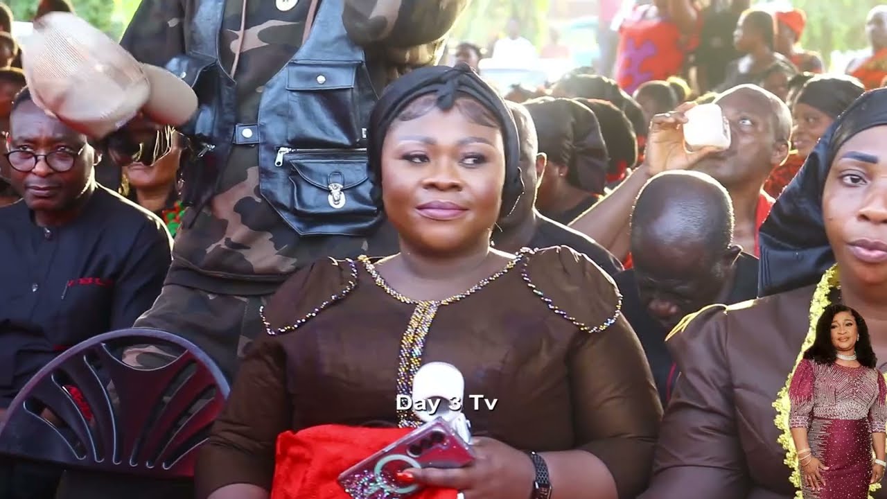 REV OBOFOUR’S MOTHER NANA AFIA POKUA FINAL FUNERAL RITES IN KUMASI￼
