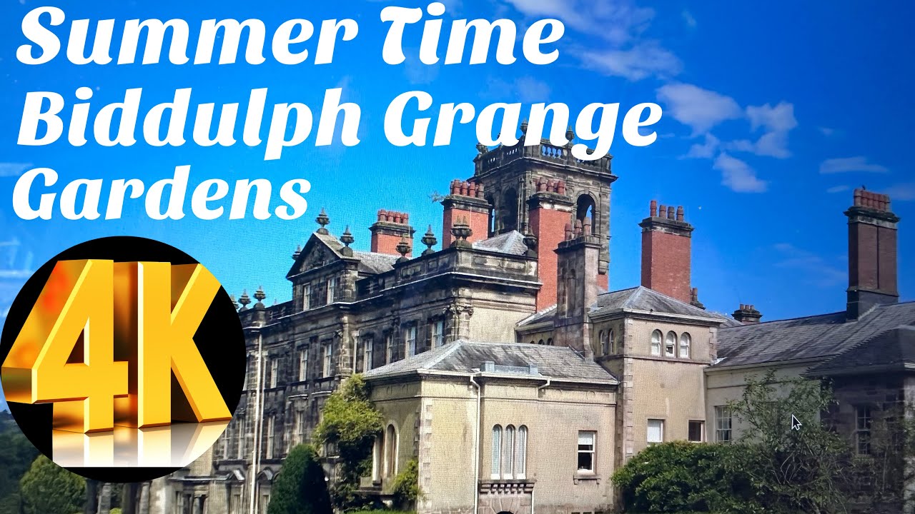 NATIONAL TRUST SUMMER IN BIDDULPH GRANGE GARDENS