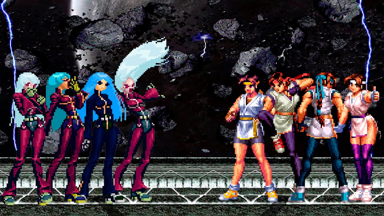 [KOF Mugen] Kula Diamond Team kontra Yuri Sakazaki Team