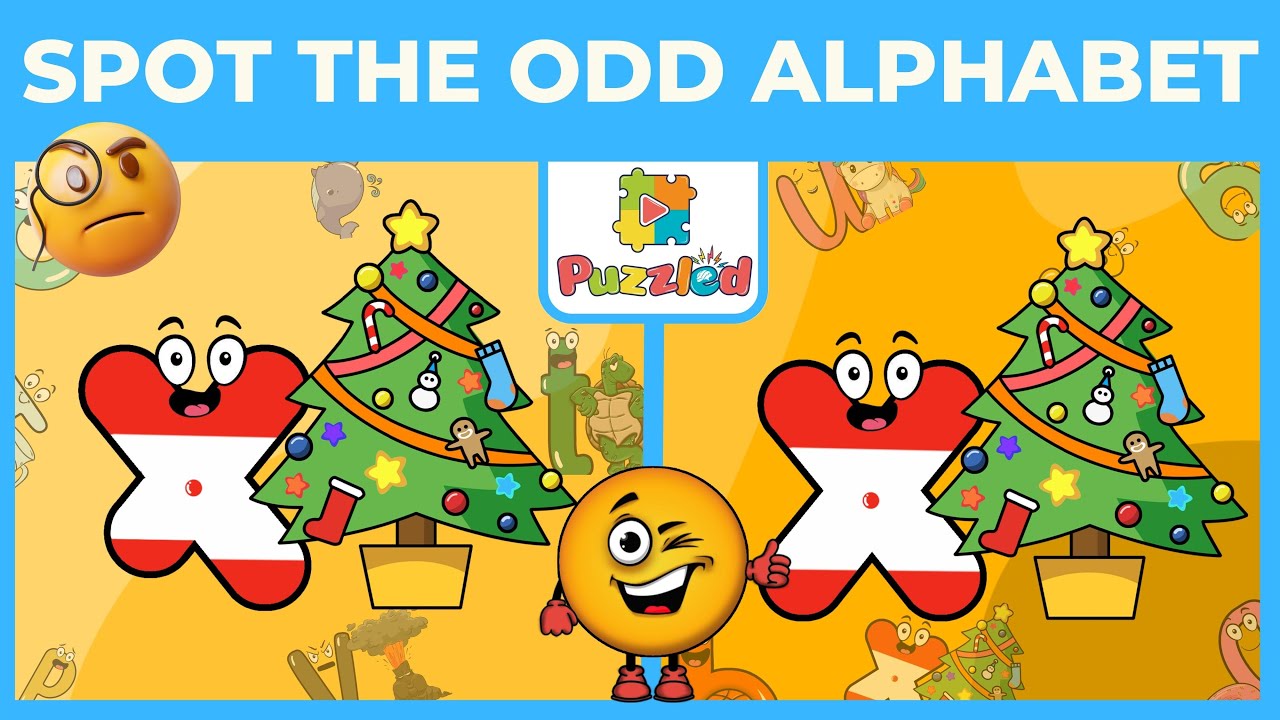 Can You Spot the Odd Alphabets Out | Small Alphabet Lore