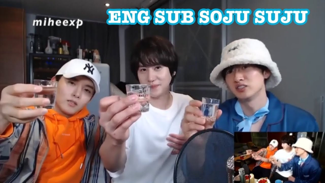 [ENG SUB] Kyuhyun Birthday Party Live - Soju Suju with Eunhyuk & Ryeowook