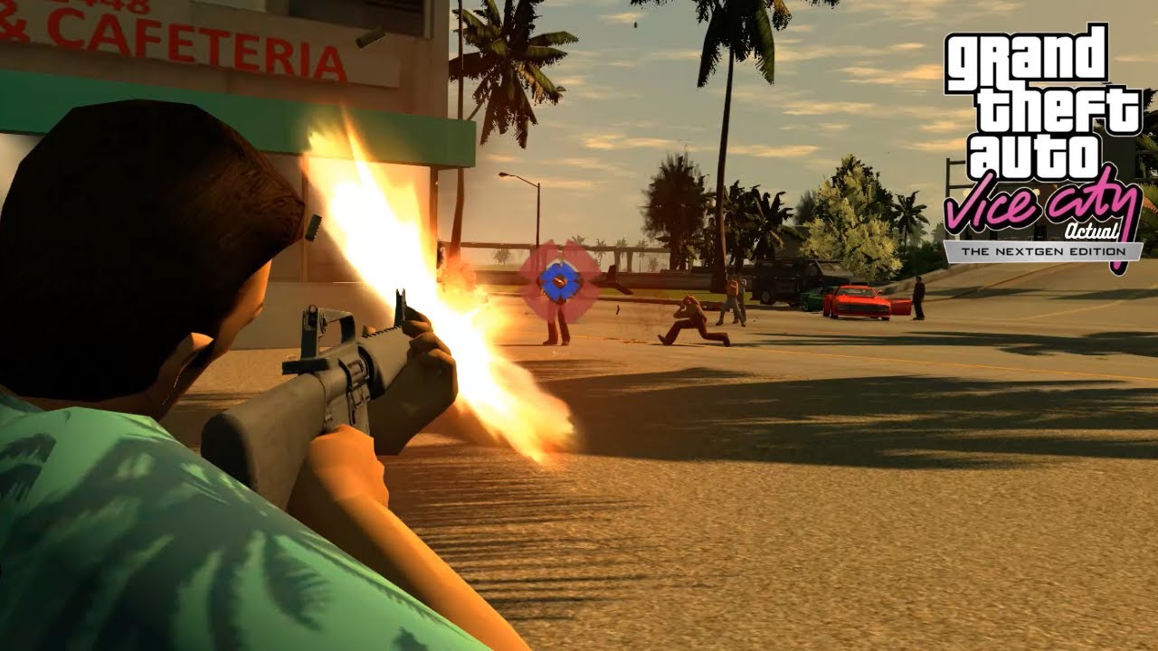 GTA Vice City NextGen Edition Ultimate Six Stars Rampage + Escape #3 (with mods)