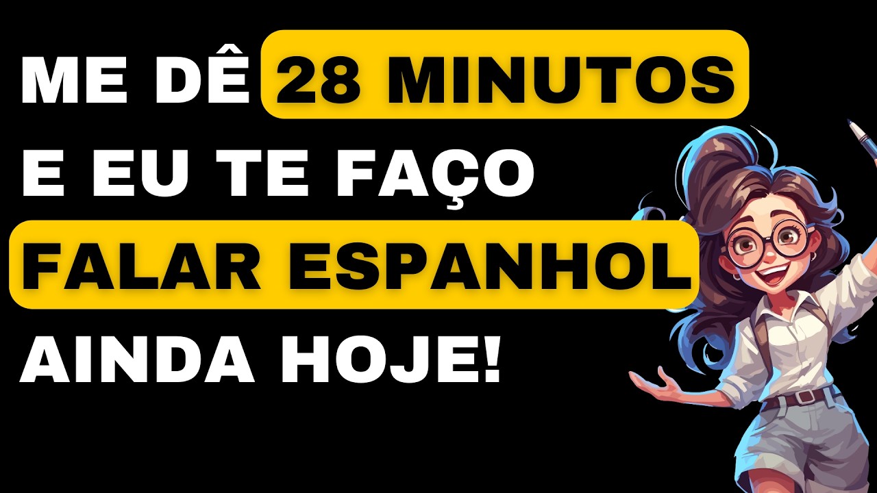 ⚫IMPOSSÍVEL não aprender ESPANHOL fazendo isso. Aprenda mais rápido, mais fácil e sem regras. CURSO