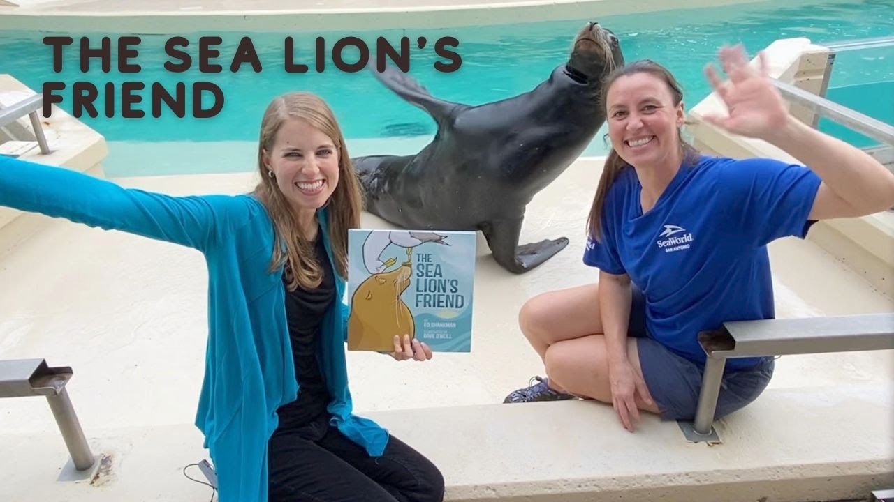 The Sea Lion's Friend I Ed Shankman I SeaWorld I San Antonio I Kassi Kincaid I Book Days I Sea Lion