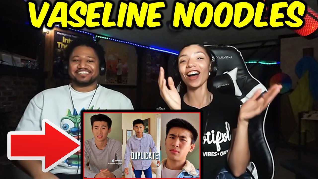 Reacting to Vaseline Noodles is INSANE