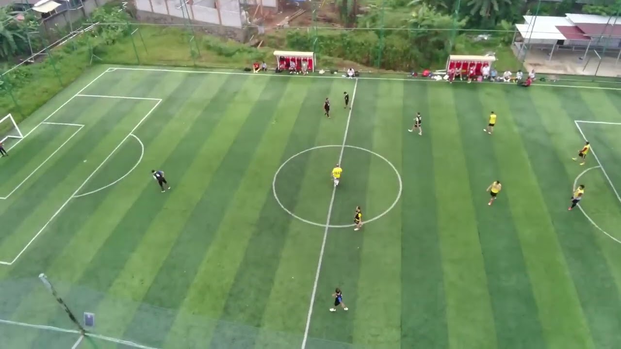 Drone Mini Soccer 17 Feb 2026 | Hitam vs Kuning