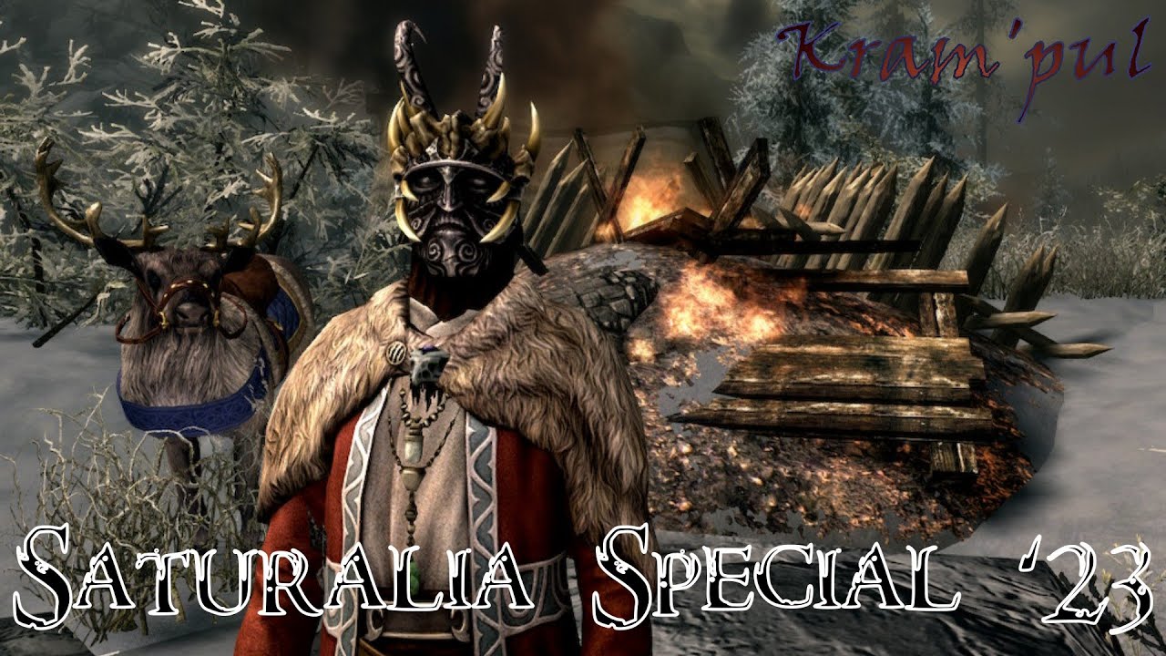 Saturalia Special 2023 | Kram'pul, the Horror of Saturalia | Skyrim Build Guide