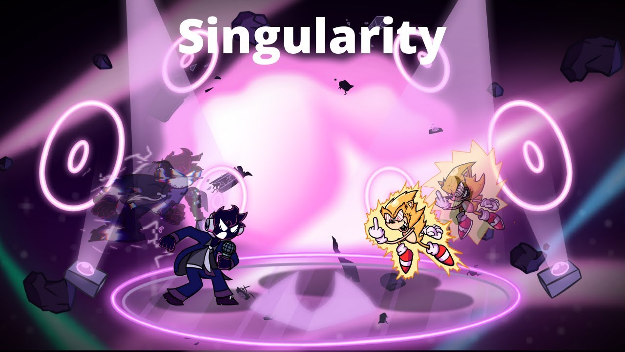 [FNF requested by Ethan Hartley] Fleetway Super Sonic sing Singularity (Playable)