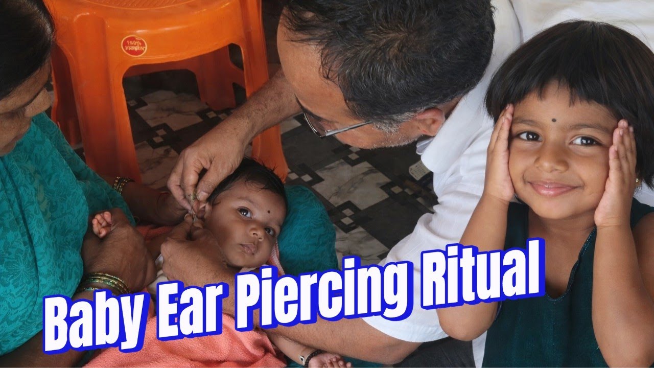 Baby Ear Piercing Ritual 😯 #vlog #viral #vijetadhanni || VijetaDhanni 