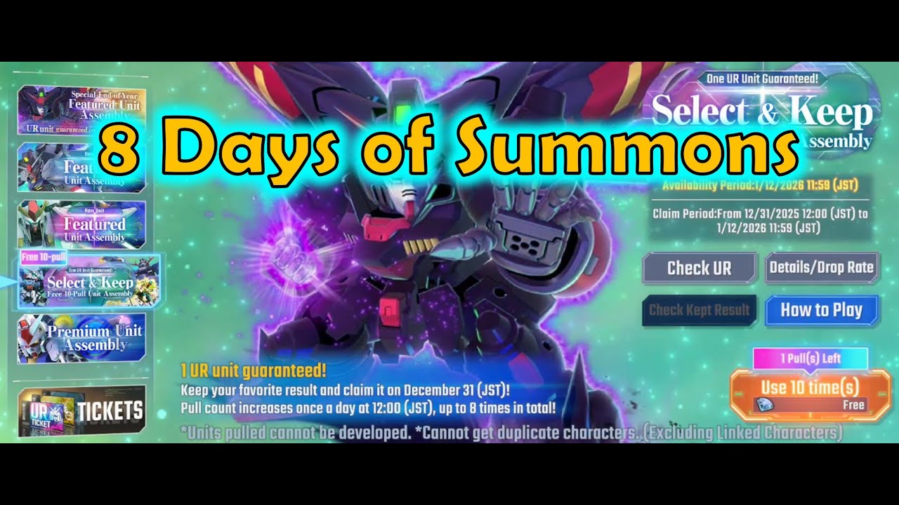 (G Generation Eternal) Призыв за 8 дней!!!