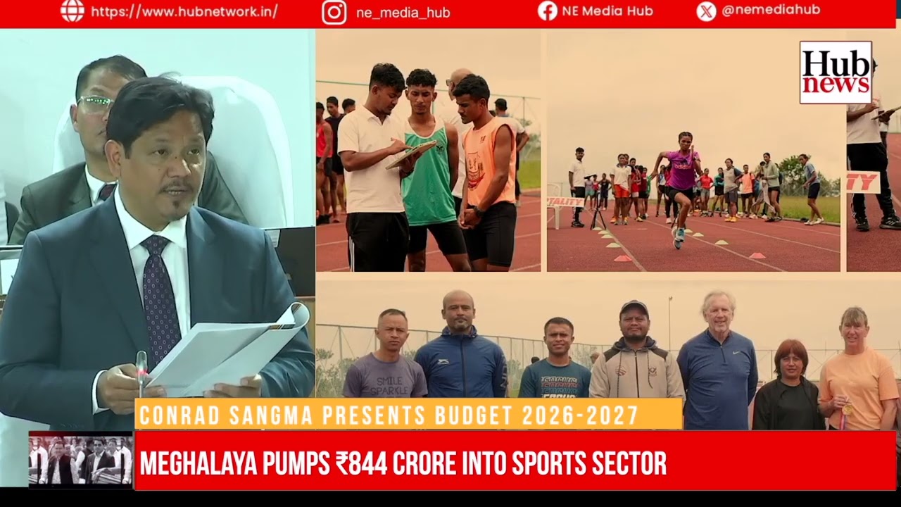 Hub News | Meghalaya Pumps ₹844 Crore into Sports Sector