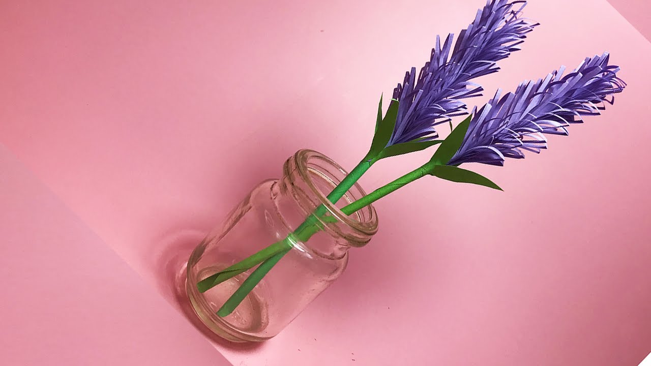 Easy Origami PAper Lavender Tutorial