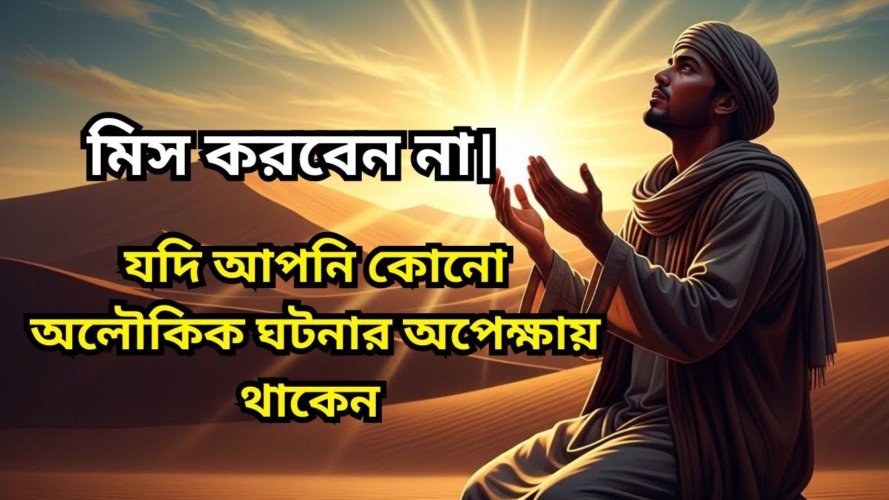 যদি আপনি কোনো অলৌকিক ঘটনার অপেক্ষায় থাকেন, তবে এটি মিস করবেন না