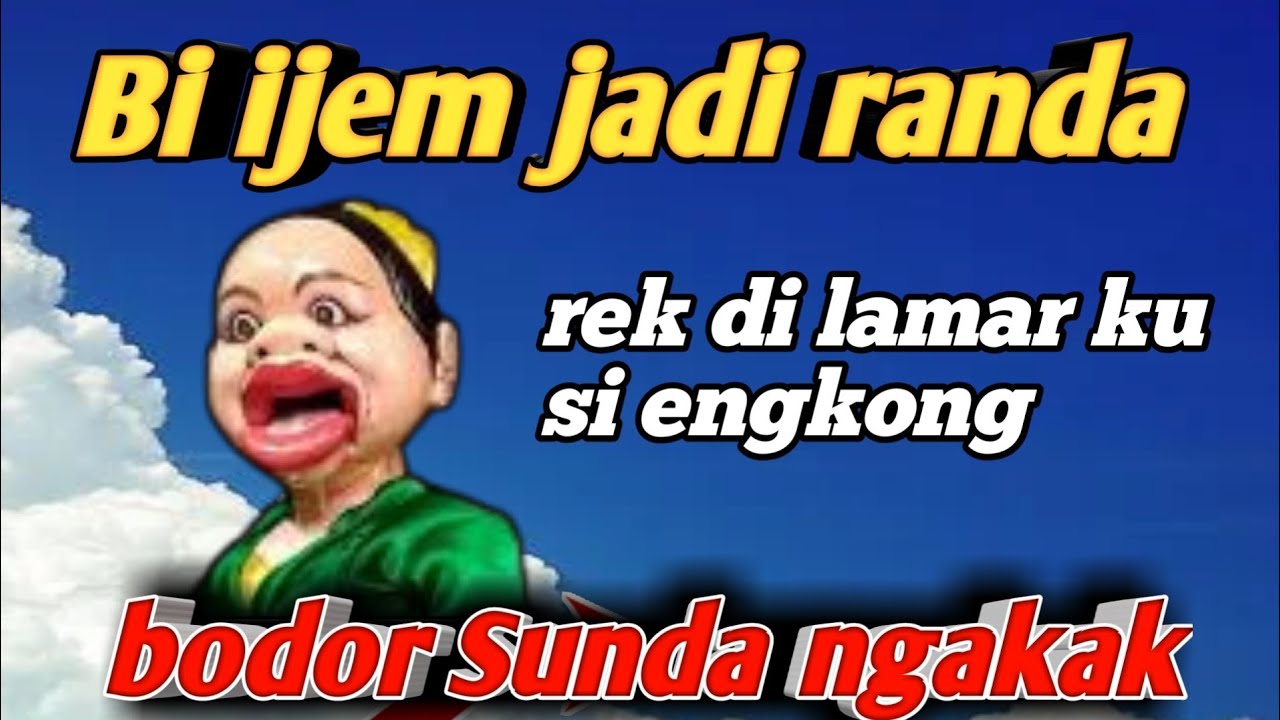 BI IJEM JADI RANDA REK DI LAMAR KU SI ENGKO