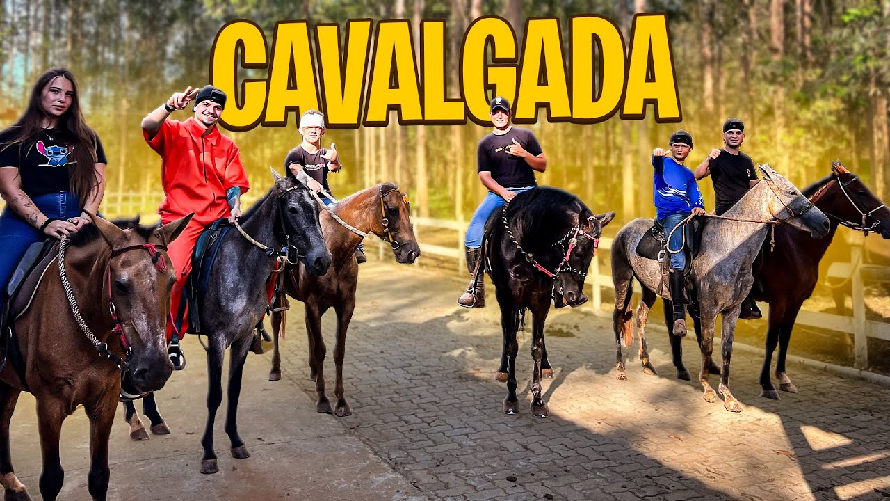 CAVALGADA com o INVASOR e o ANÃO