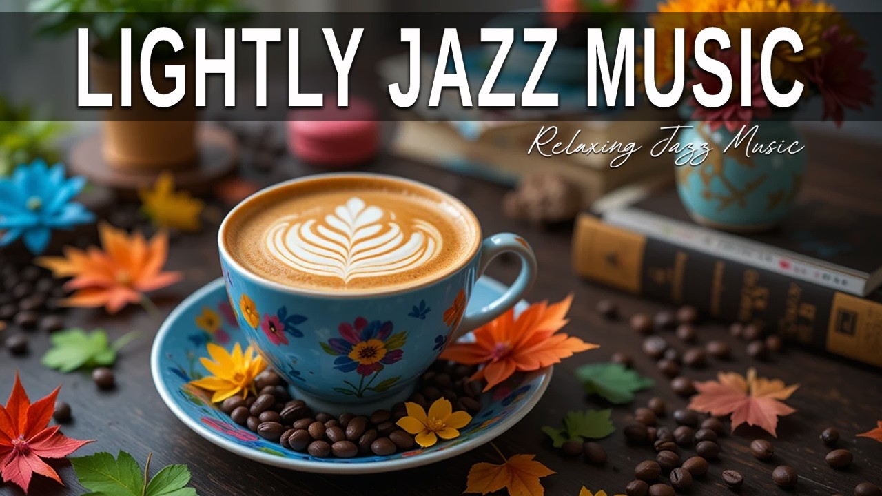 Lightly Jazz Music ☕ Bossa Nova instrumental for Relaxing, Holiday and Happy Moods