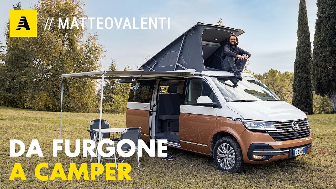 Как переоборудовать фургон в кемпер? Все секреты Volkswagen California.