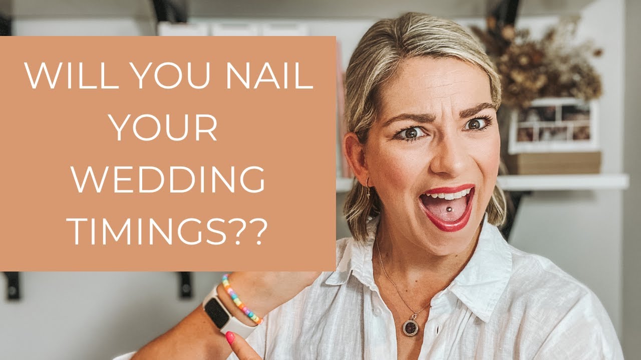 5 Places To Nail Your Wedding Day Timings