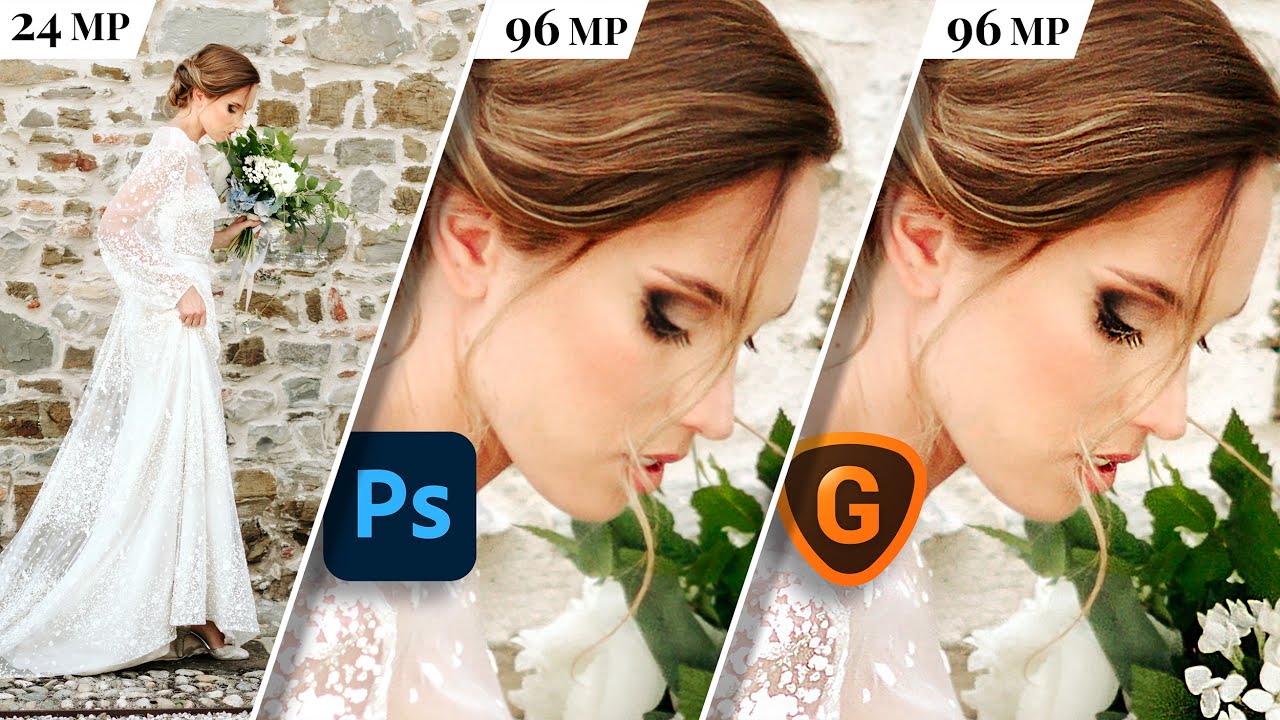 SUPER RESOLUTION funziona davvero? PHOTOSHOP vs TOPAZ GIGAPIXEL