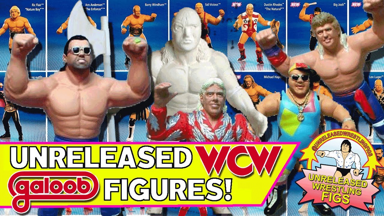 UNRELEASED WCW Galoob Wrestling Action Figures - Part 1