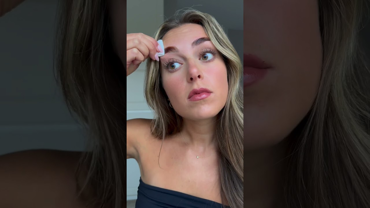 Perfectly - shaped brows for many weeks with Nanobrow Lamination Kit #nanobrow #browlamination