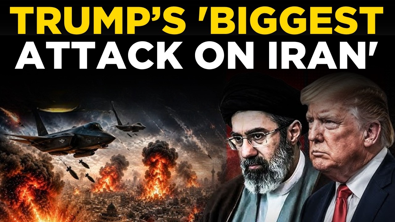 US-Iran War LIVE: Trump Declares Biggest Attack On Iran, Aims To Target Tehran's Energy Grid