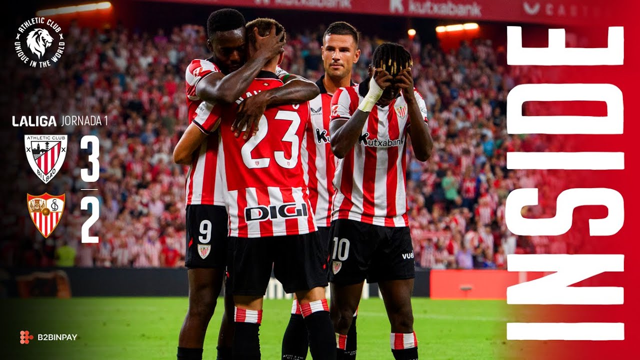 INSIDE I Athletic Club 3-2 Sevilla FC I LaLiga 2025/26 J1