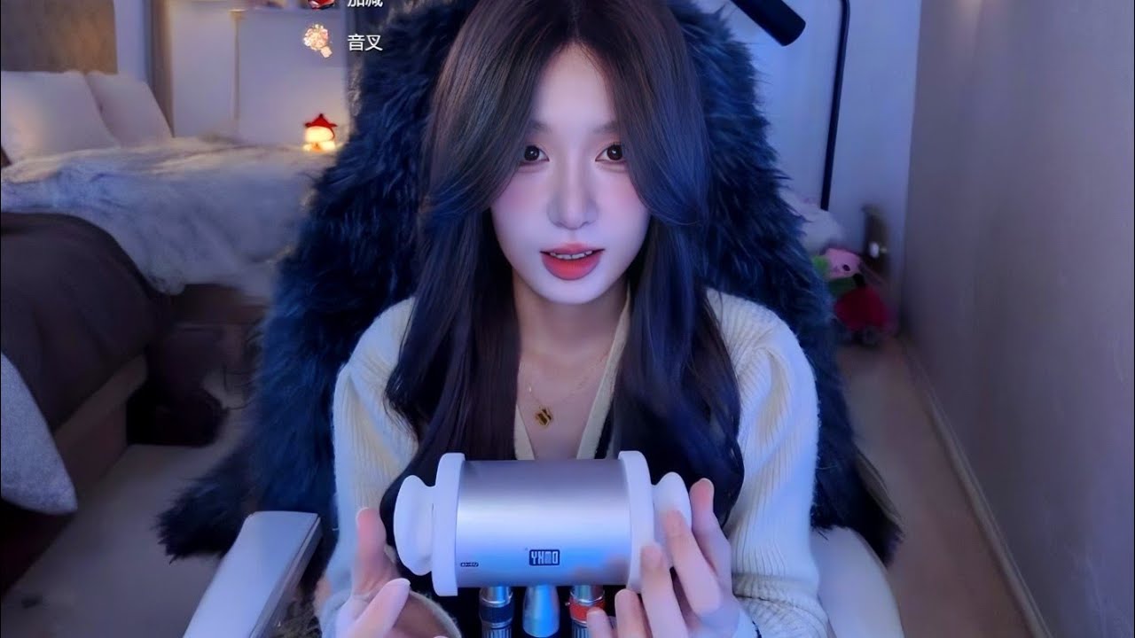 【ASMR 3dio】芒果（无人声）  口腔音   搓麦 棉签掏耳