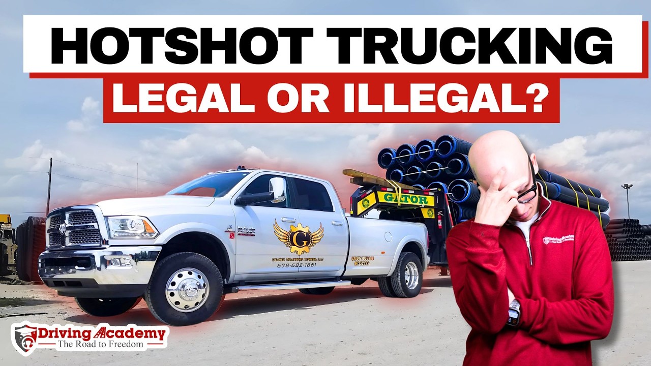 WHAT IS HOT SHOT TRUCKING? IS IT LEGAL? DO HOTSHOT PICKUP TRUCK DRIVERS NEED A CDL?