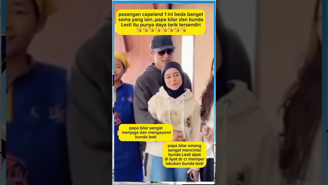 papa bilar sangat menjaga mengayomi bunda Lesti #leslar #lesti #kejora #rizki #bilar