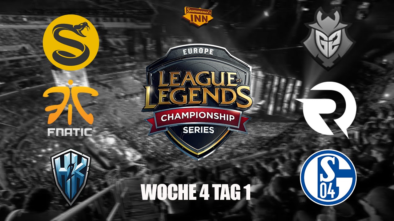 LCS EU Summer Split 2016 | S04 vs. G2 | FNC vs. OG | SPY vs. H2K | W4D1