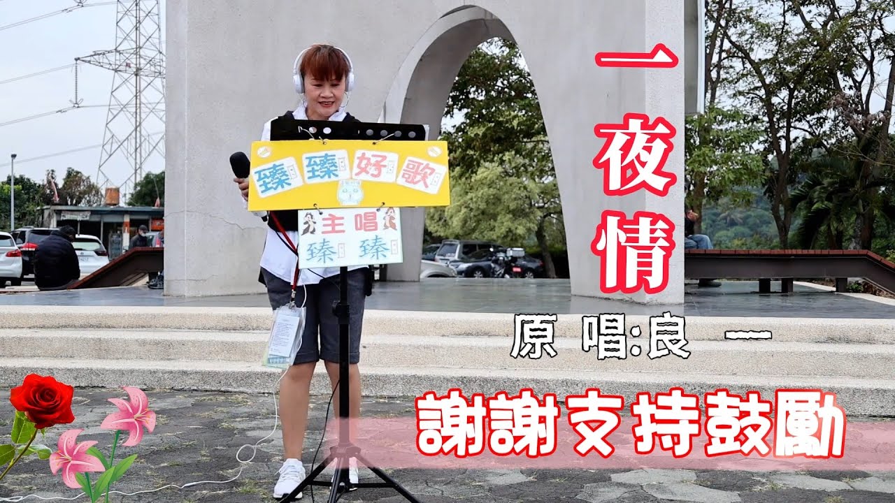 一 夜 情(台語歌曲_原唱:良 一)_臻臻好歌(嘉義街頭藝人_歌唱_仁義潭20231227 三)