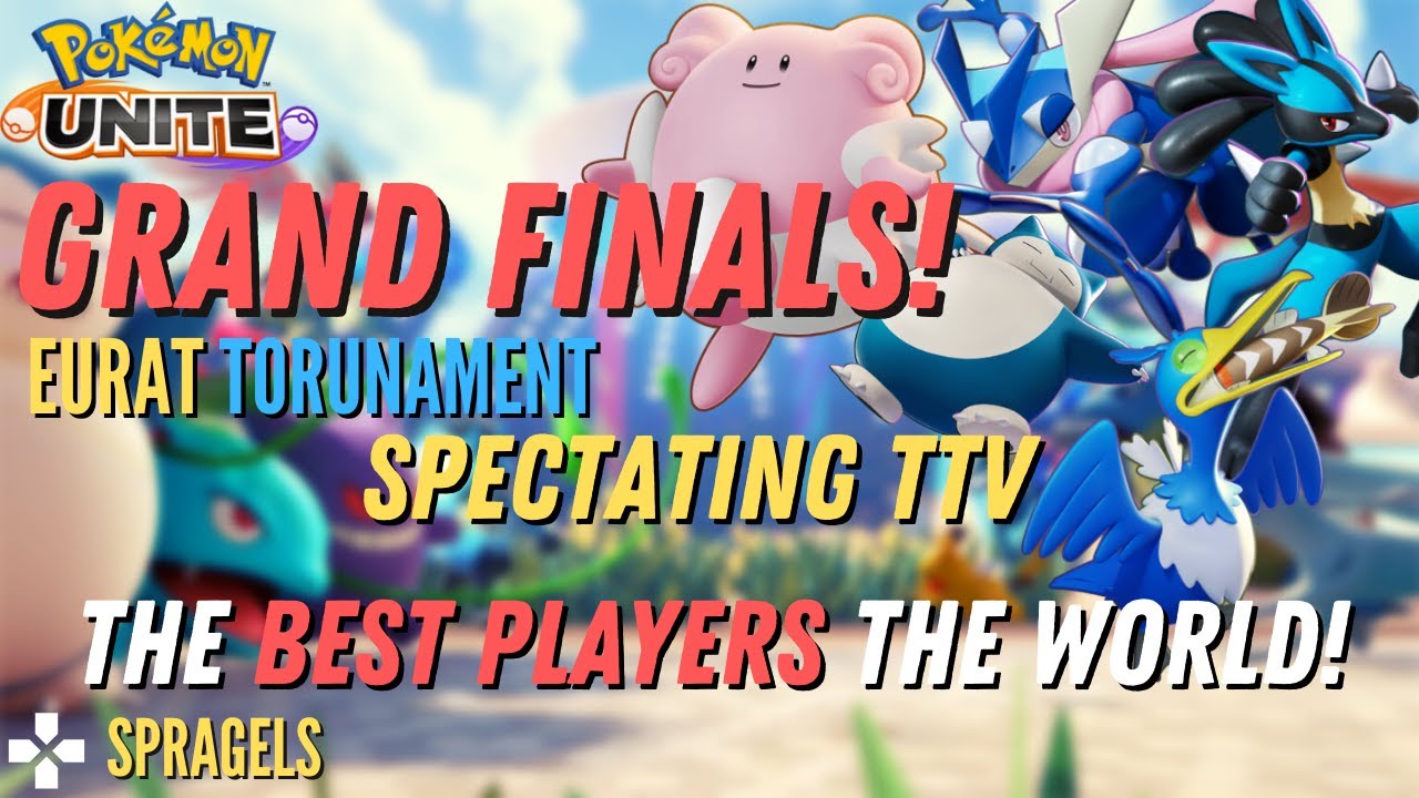 Watching TTV In Grand Finals EURAT Tournament *Best Players In The World* - Pokémon Unite